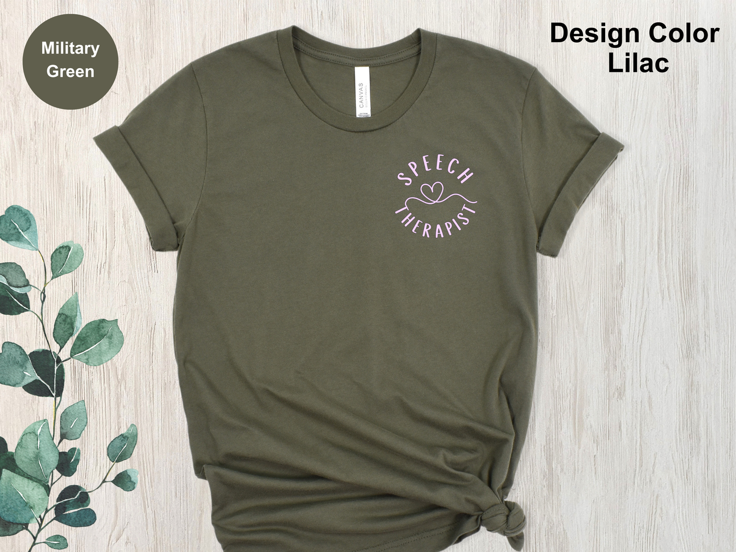 From The Heart-Speech Therapy Shirt