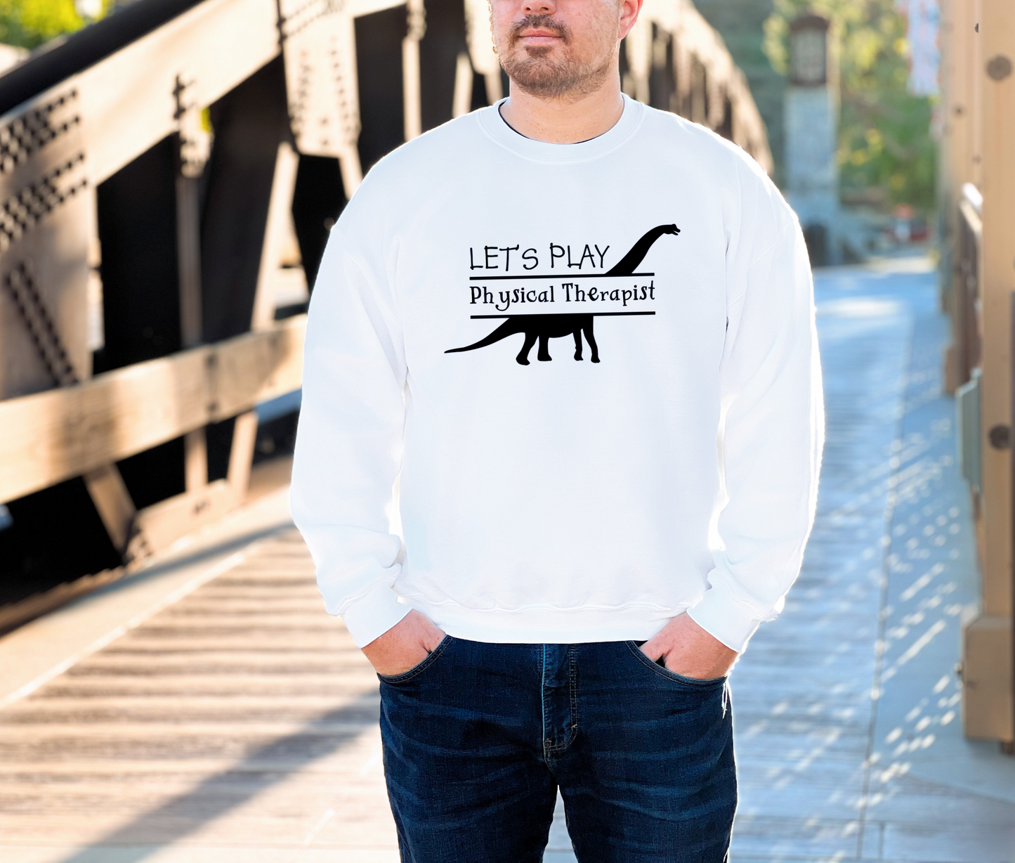 Dinosaur-Physical Therapy Sweatshirt