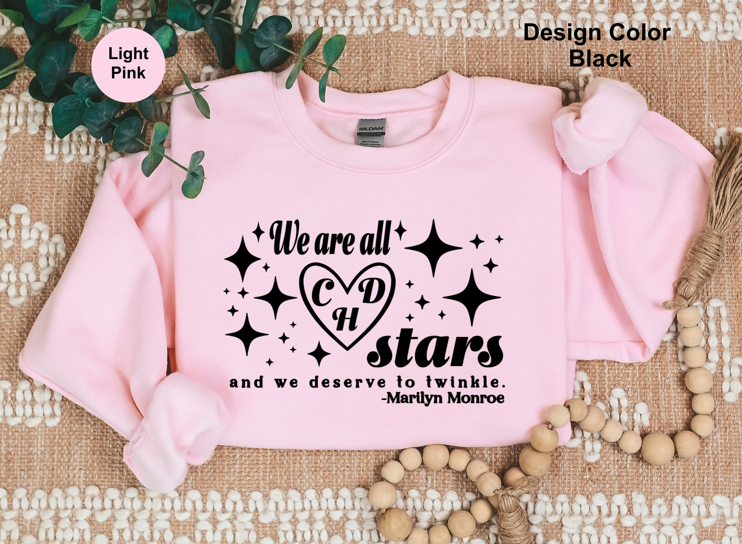 Twinkling Stars-CHD Awareness Sweatshirt