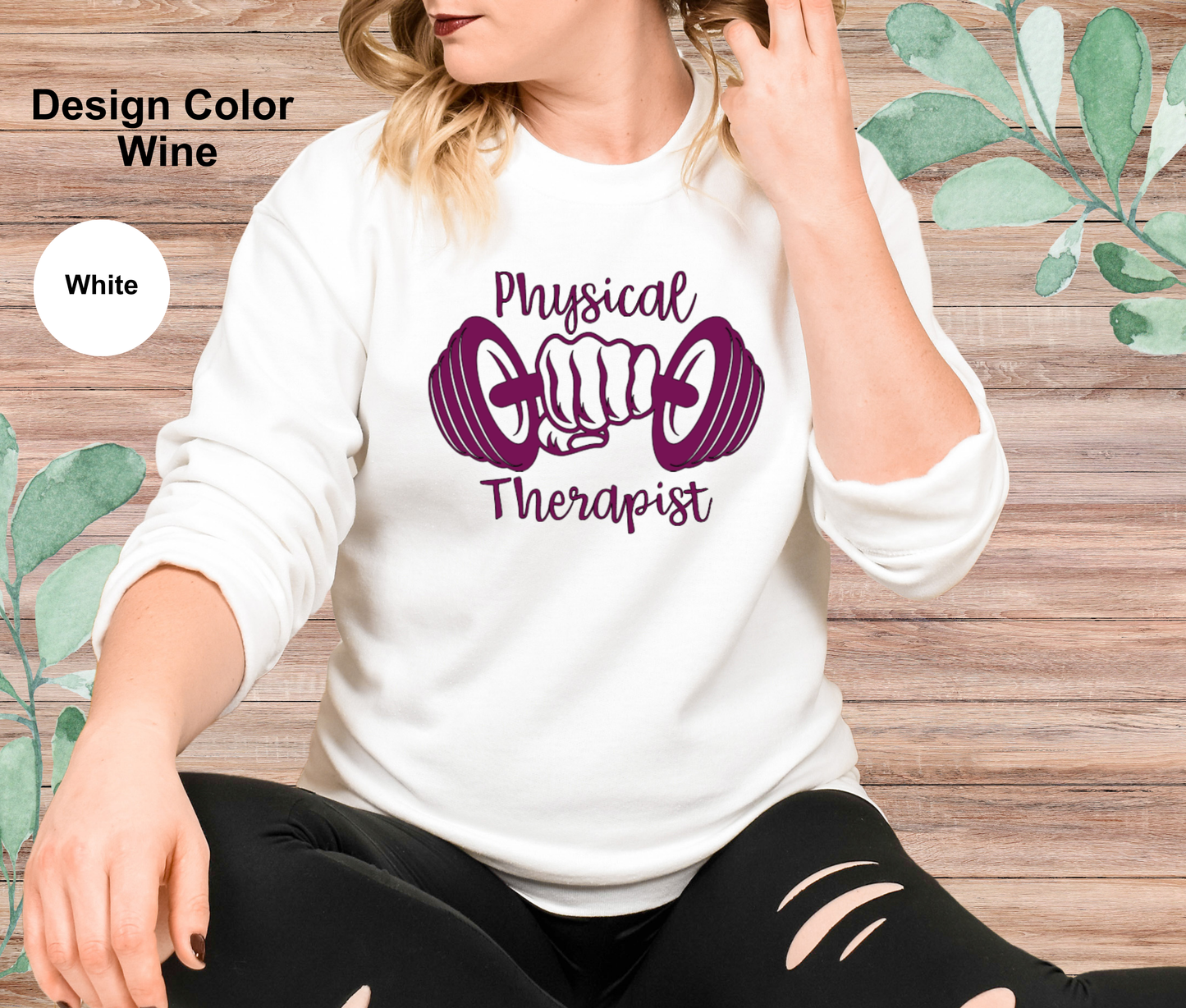 Weights-Physical Therapy Sweatshirt