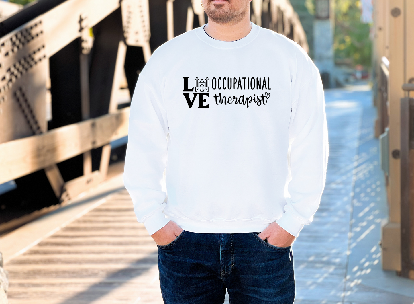 Building Blocks of Play Therapy-Occupational Therapy Sweatshirt