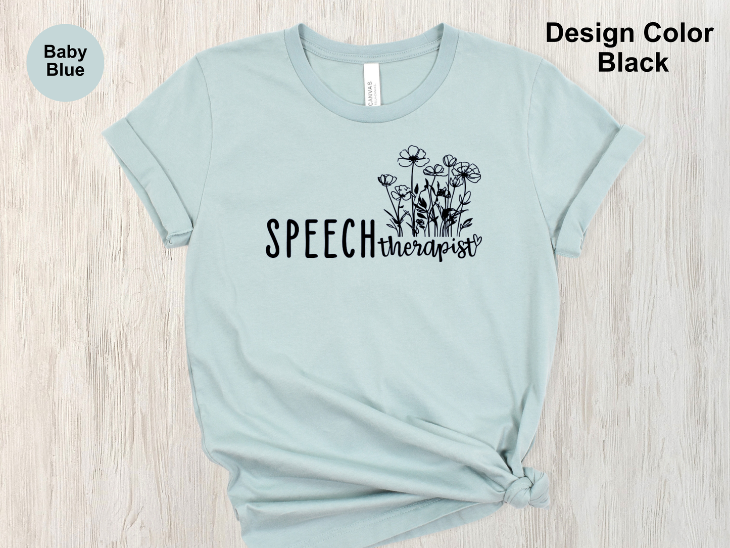 Flower Garden-Speech Therapy Shirt