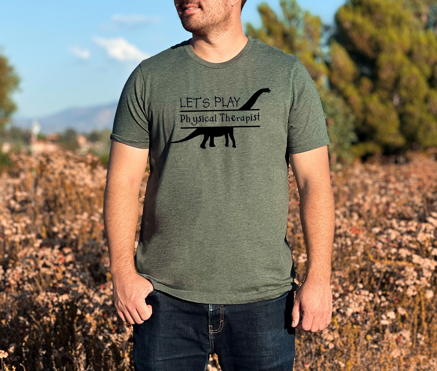 Dinosaur-Physical Therapy Shirt
