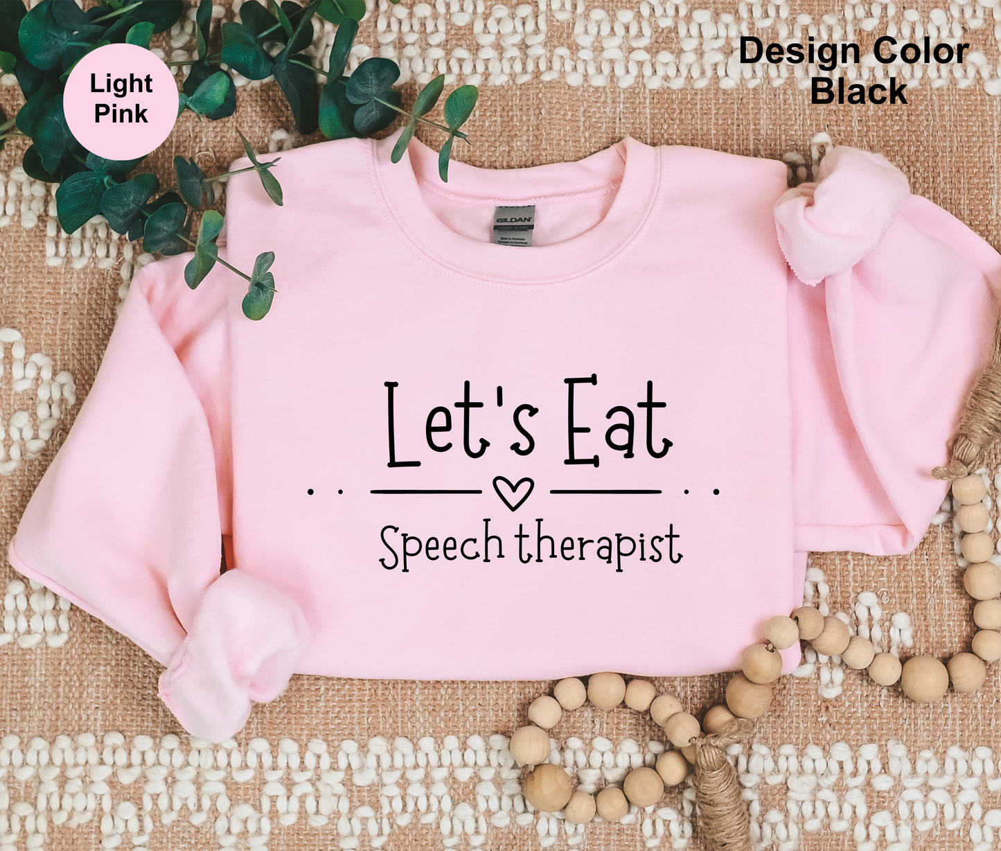 Let's Eat-Speech Therapy Sweatshirt