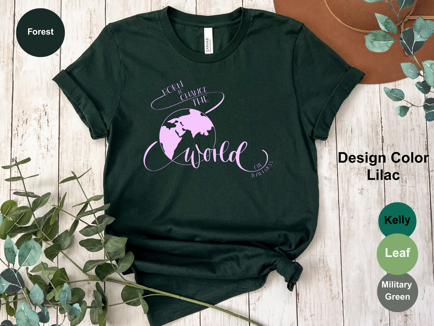 Born To Change The World-CHD Awareness Shirt