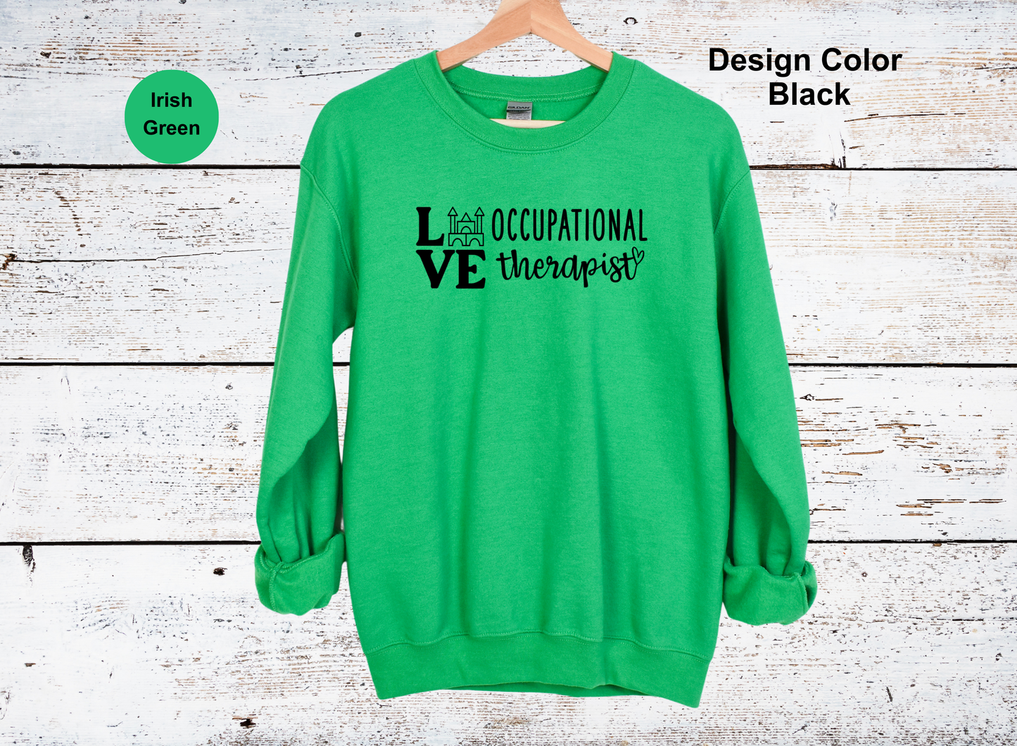 Building Blocks of Play Therapy-Occupational Therapy Sweatshirt