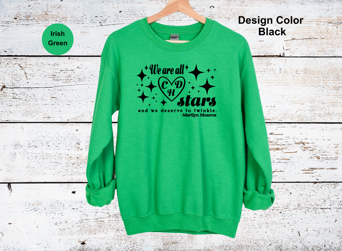 Twinkling Stars-CHD Awareness Sweatshirt