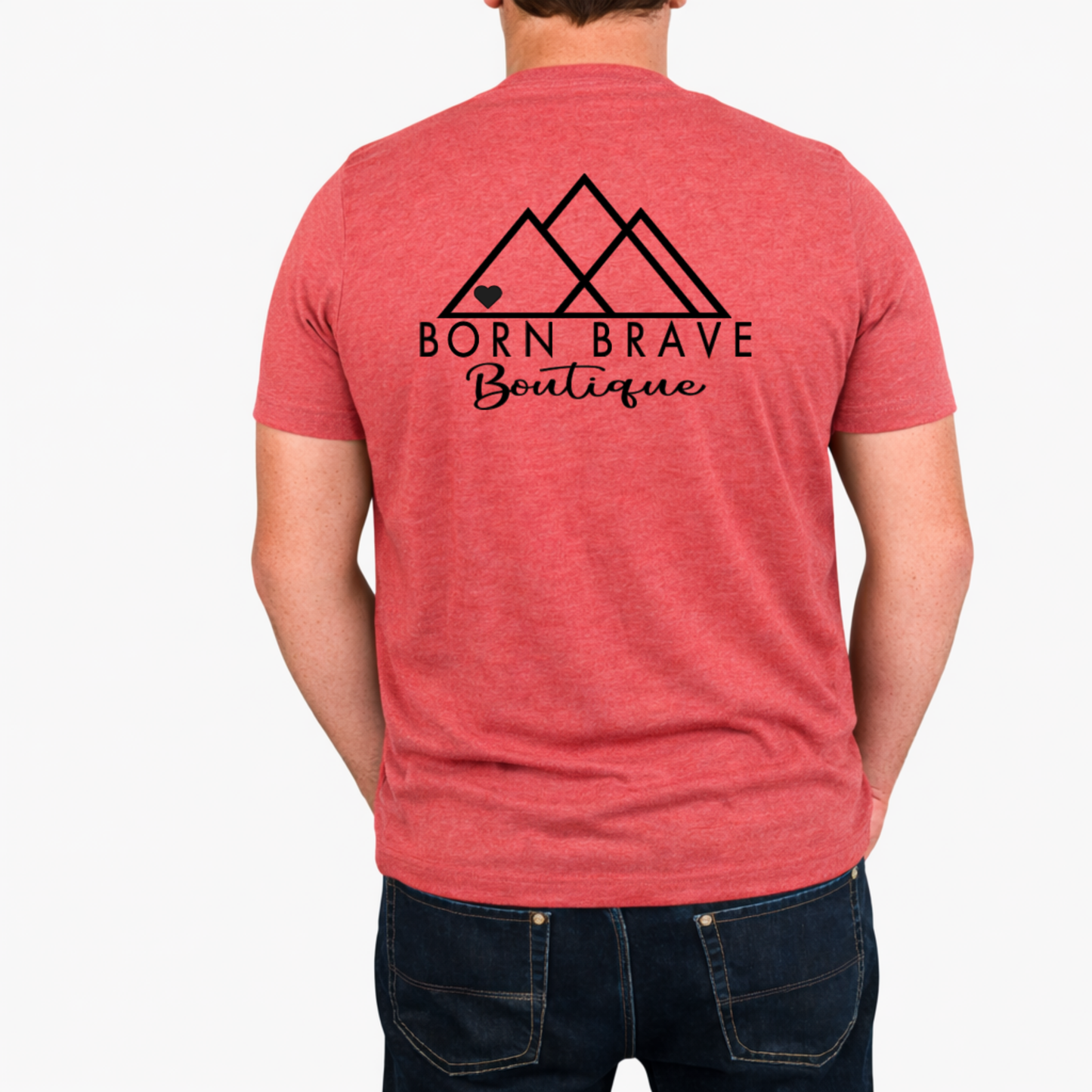 Heart Month Family Tee– I Wear Red for a Heart Warrior