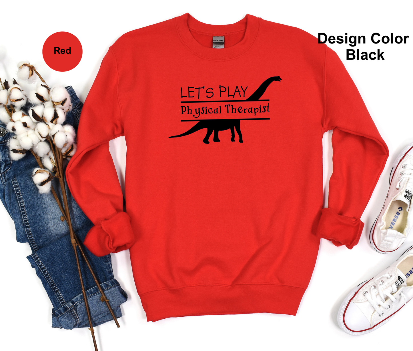 Dinosaur-Physical Therapy Sweatshirt