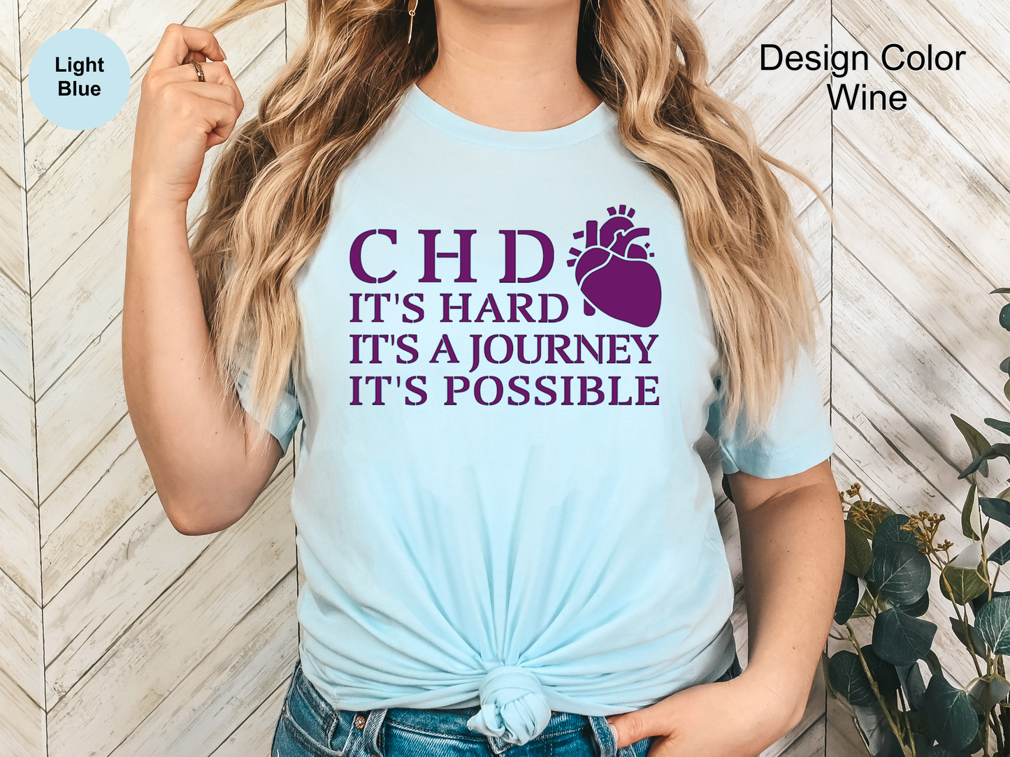 It's A Journey-CHD Awareness Shirt