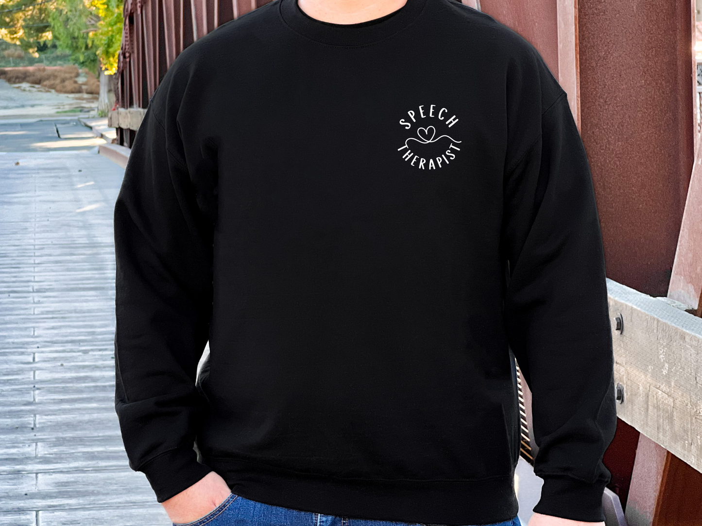 From The Heart-Speech Therapy Sweatshirt