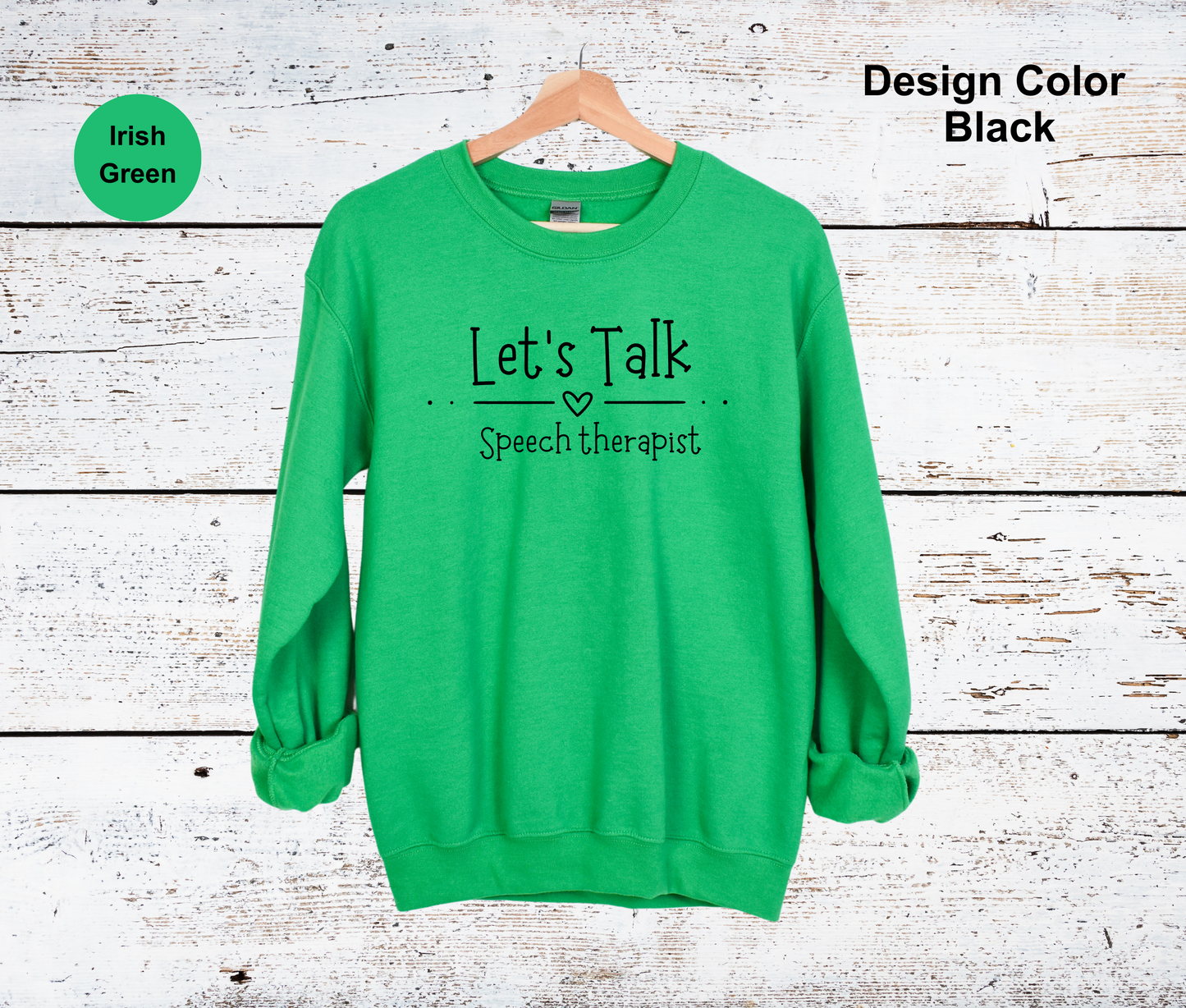 Let's Talk-Speech Therapist Sweatshirt