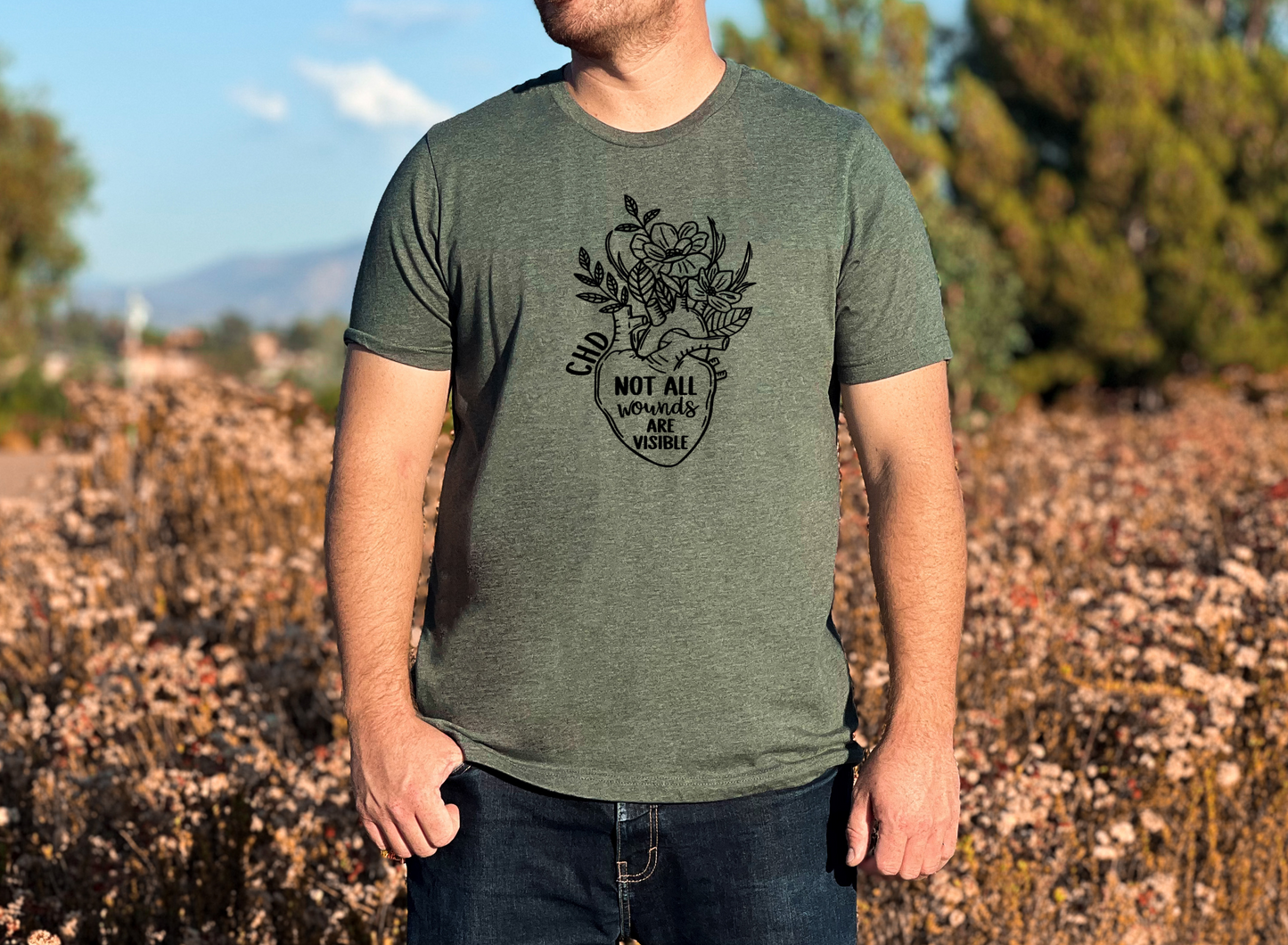 Invisible Wounds-CHD Awareness Shirt