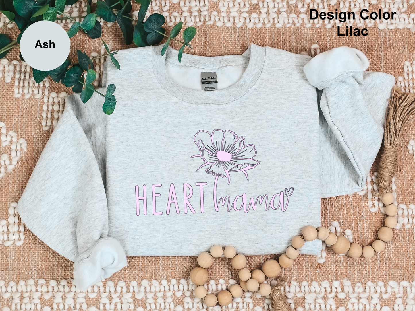 Delicate Flower-CHD Awareness-Sweatshirt