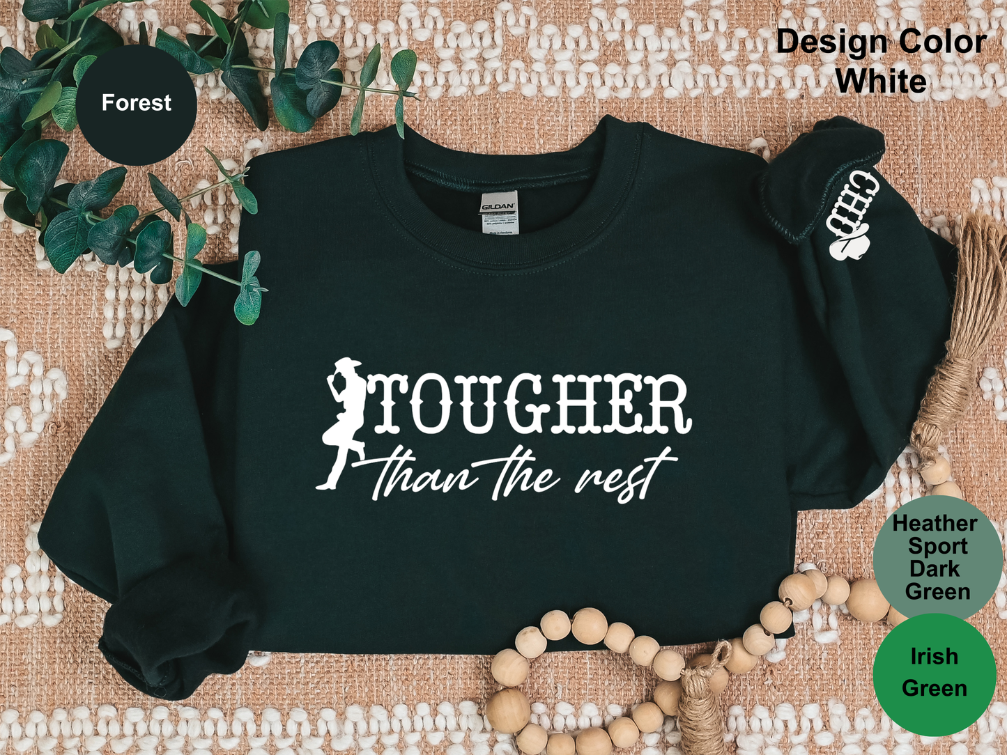 Tougher Than The Rest-CHD Awareness Sweatshirt