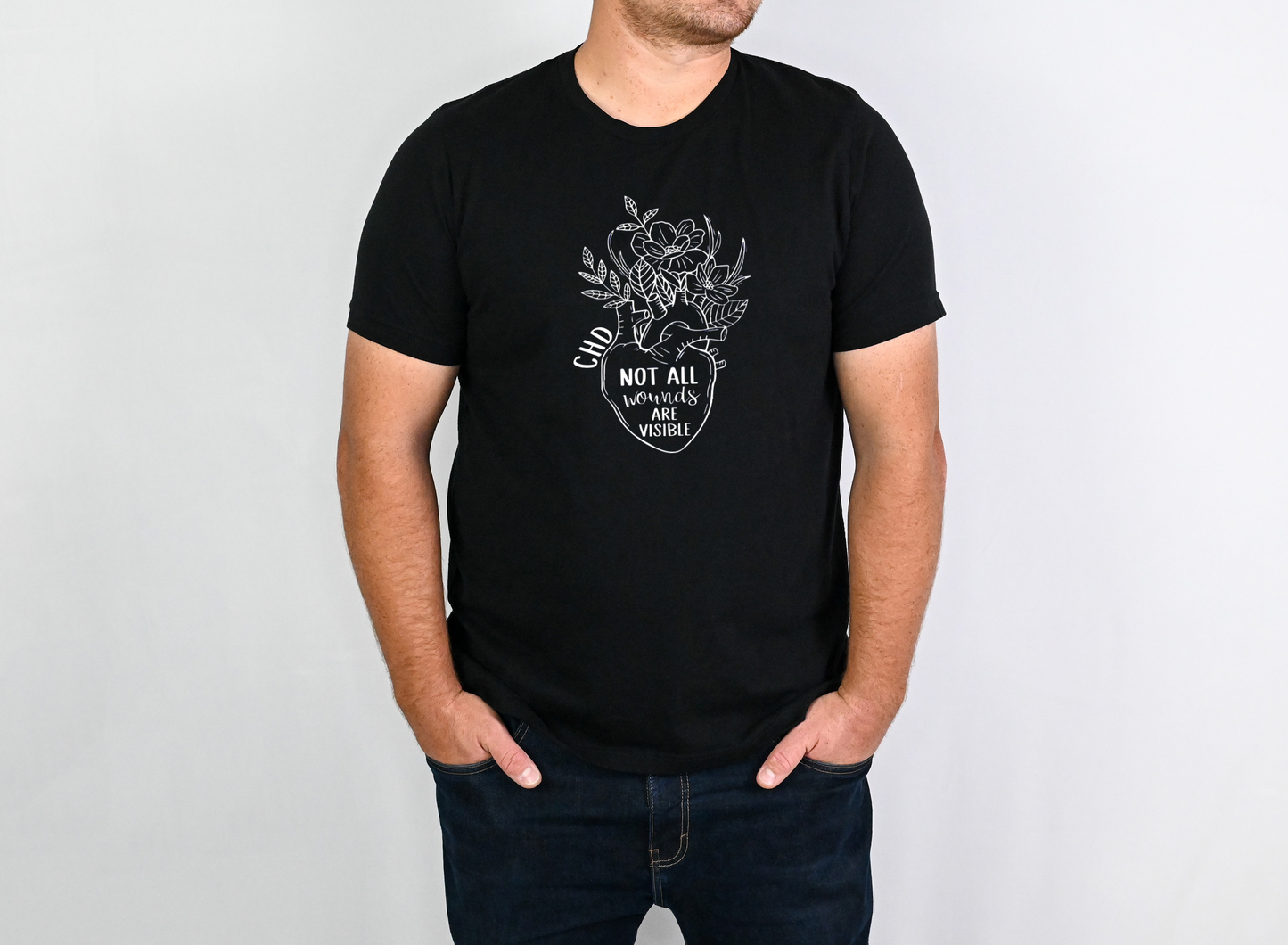 Invisible Wounds-CHD Awareness Shirt