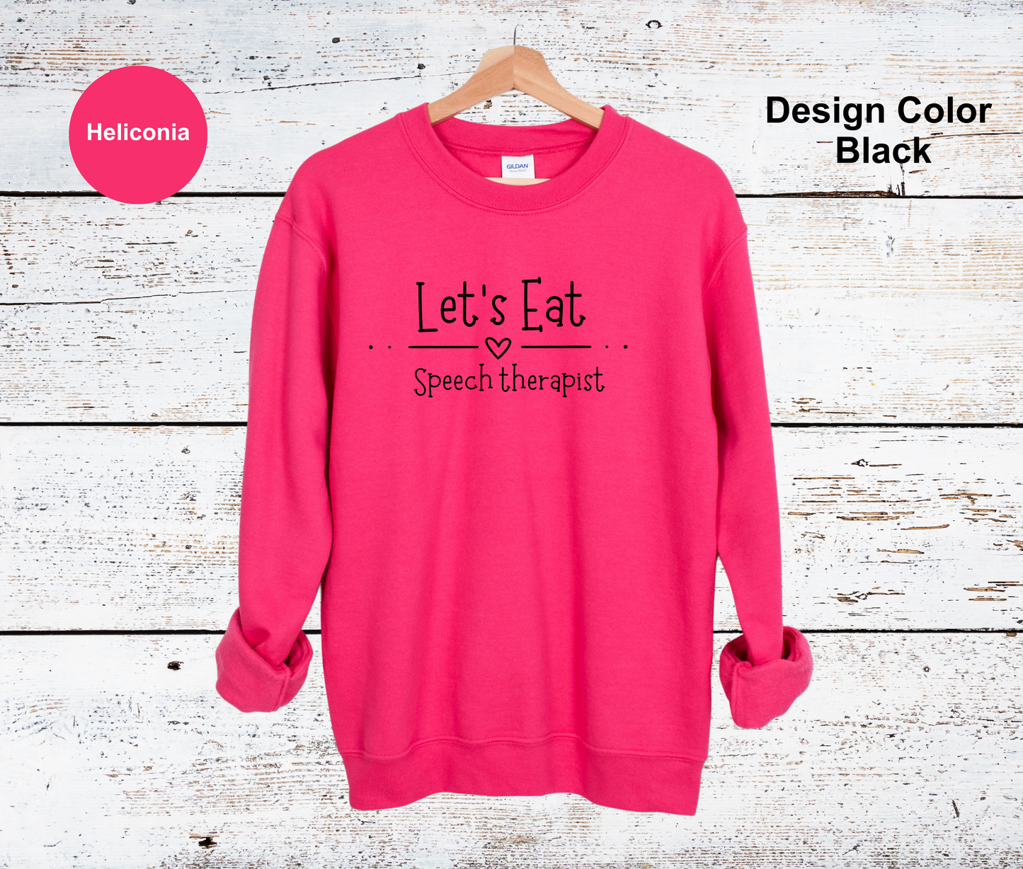 Let's Eat-Speech Therapy Sweatshirt