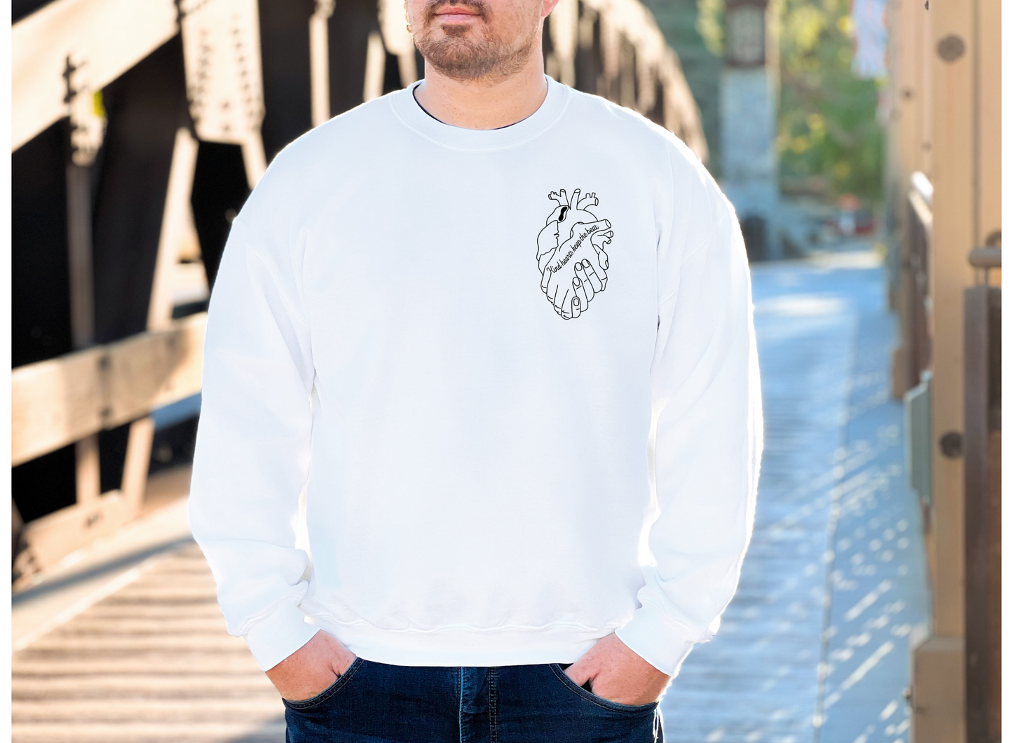 Kind Heart with Hands-CHD Sweatshirt