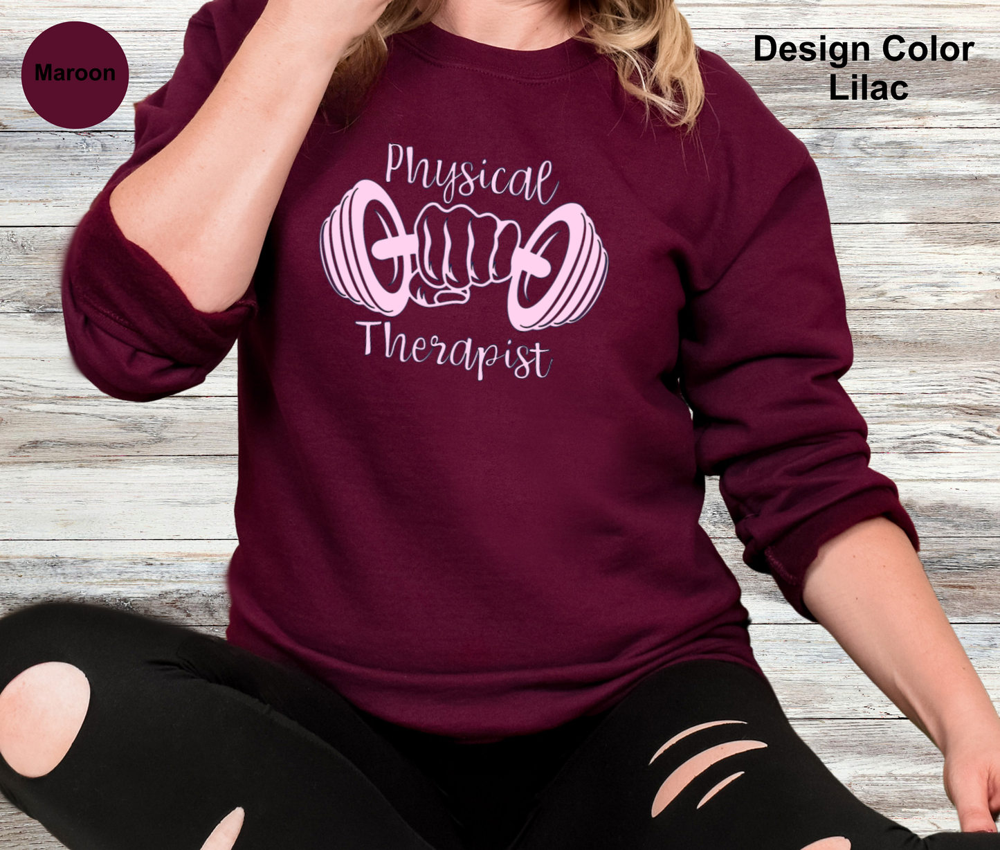 Weights-Physical Therapy Sweatshirt