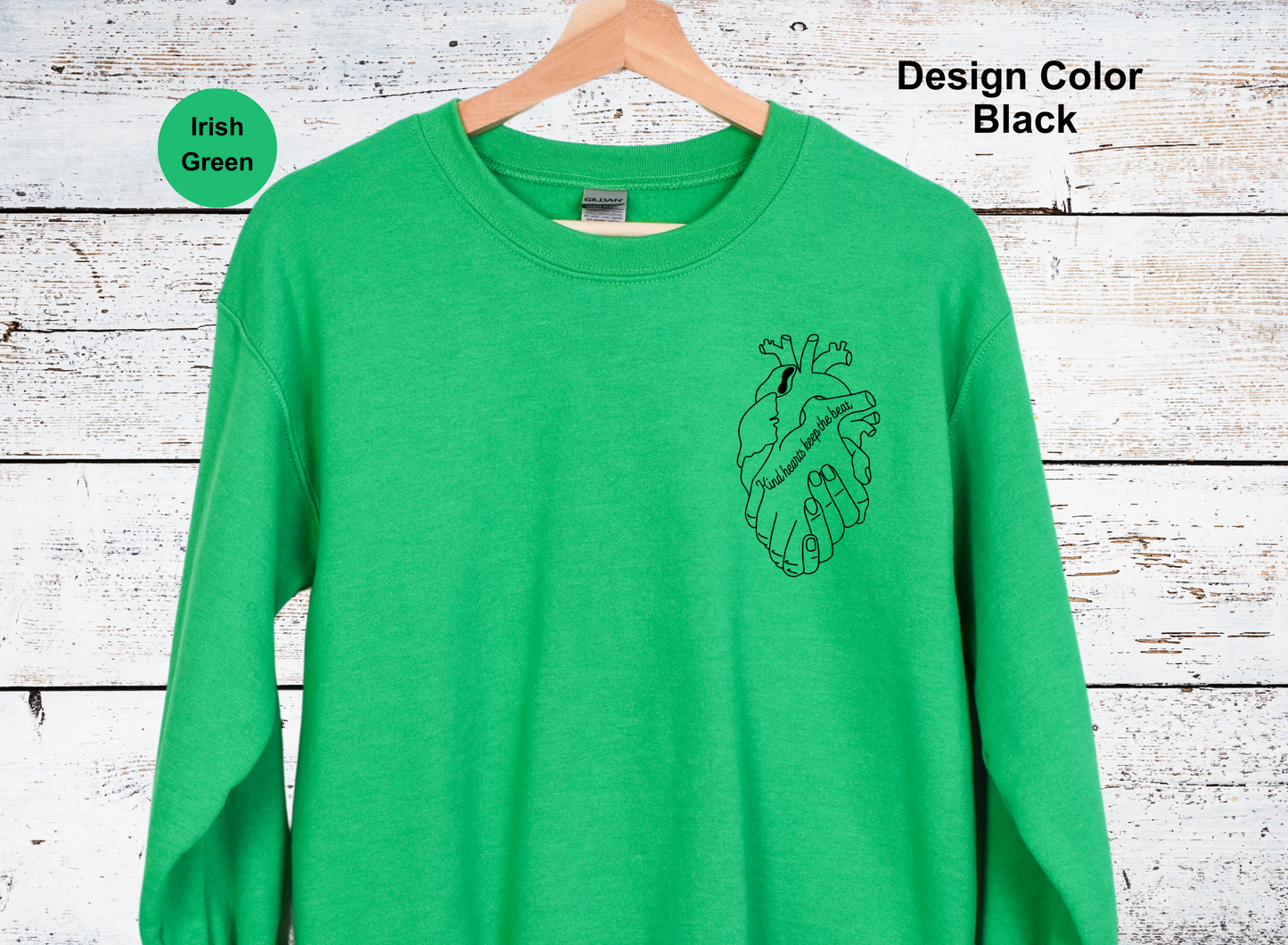 Kind Heart with Hands-CHD Sweatshirt
