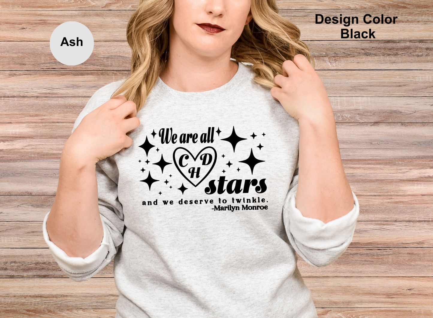 Twinkling Stars-CHD Awareness Sweatshirt