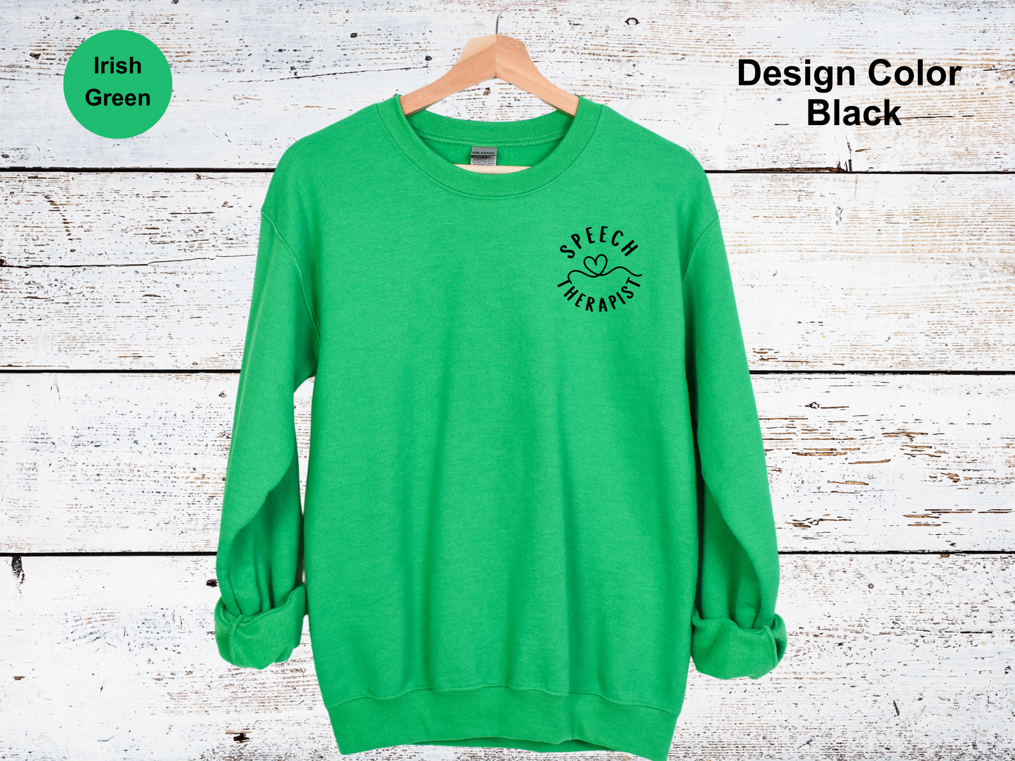 From The Heart-Speech Therapy Sweatshirt