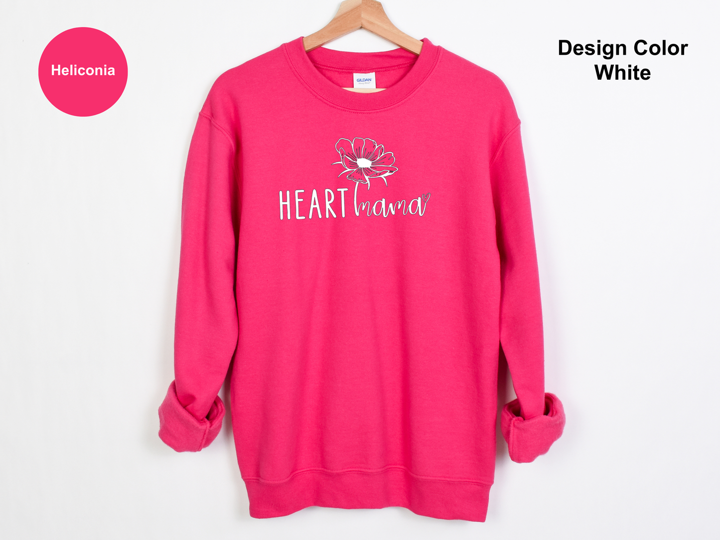 Delicate Flower-CHD Awareness-Sweatshirt