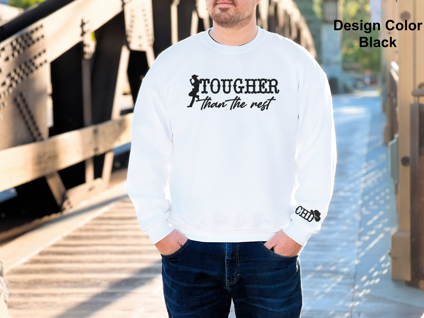 Tougher Than The Rest-CHD Awareness Sweatshirt