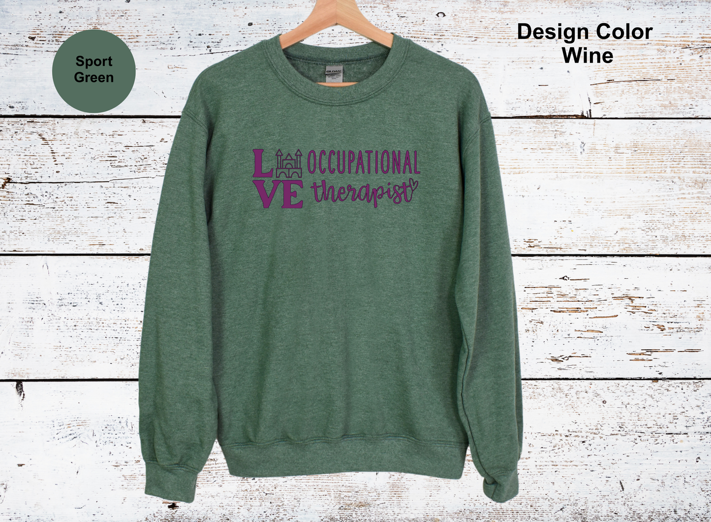 Building Blocks of Play Therapy-Occupational Therapy Sweatshirt