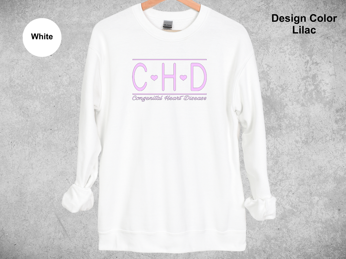 Hearts-CHD Awareness Sweatshirt