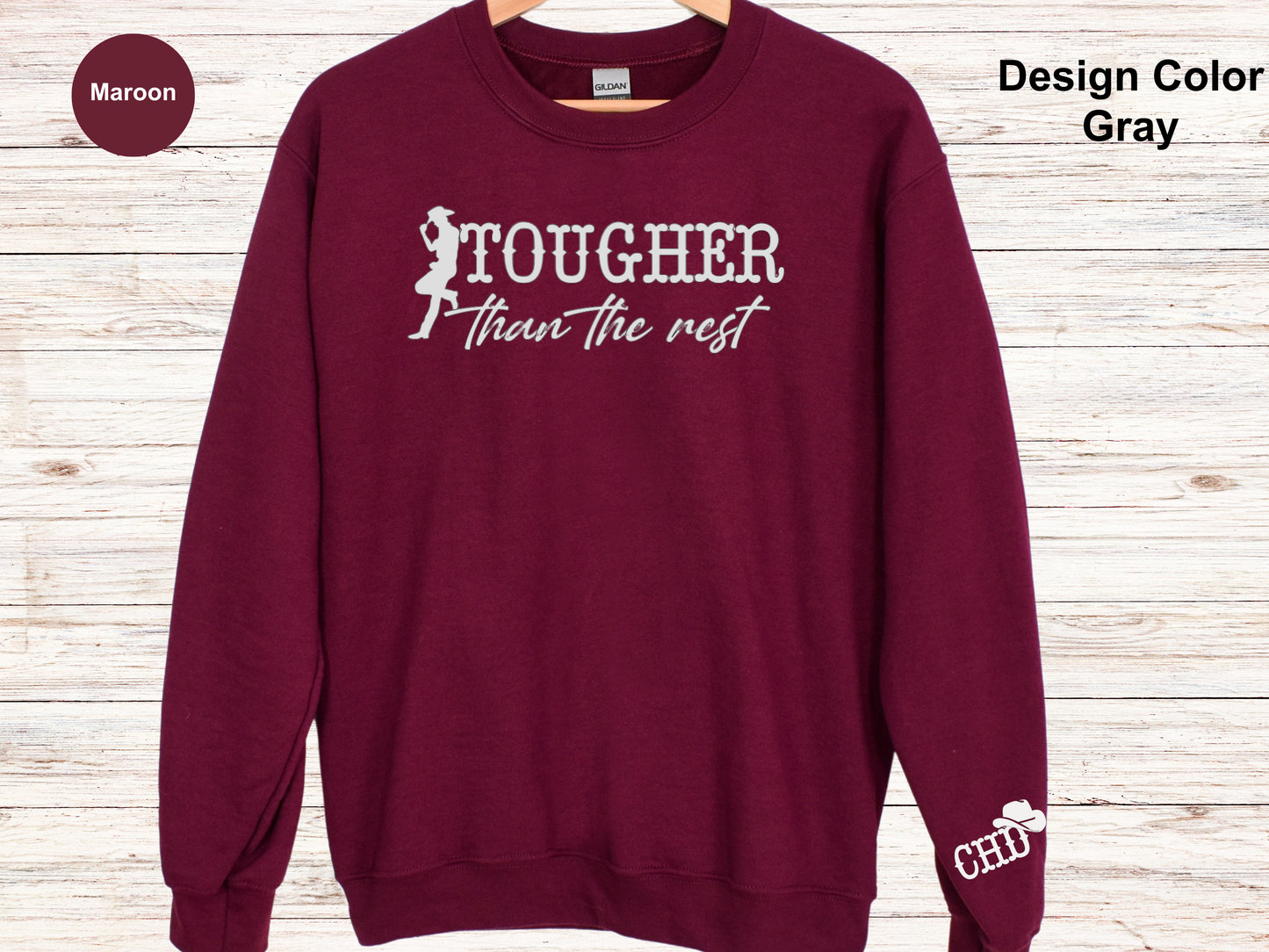 Tougher Than The Rest-CHD Awareness Sweatshirt