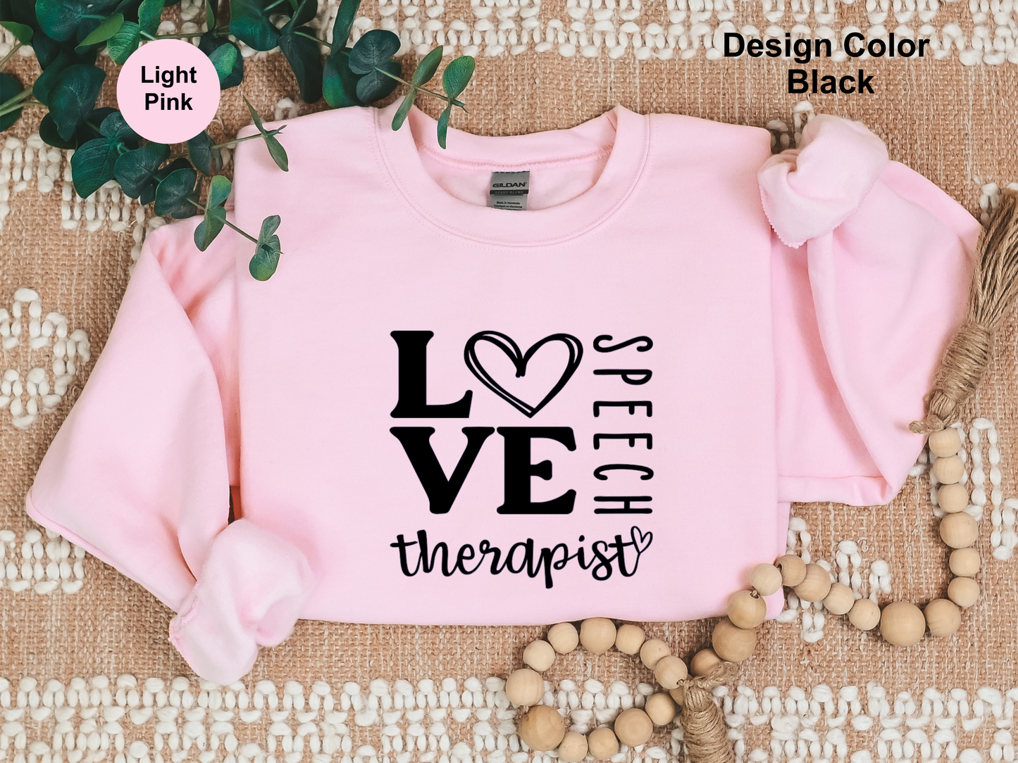 LOVE-Speech Therapy Sweatshirt