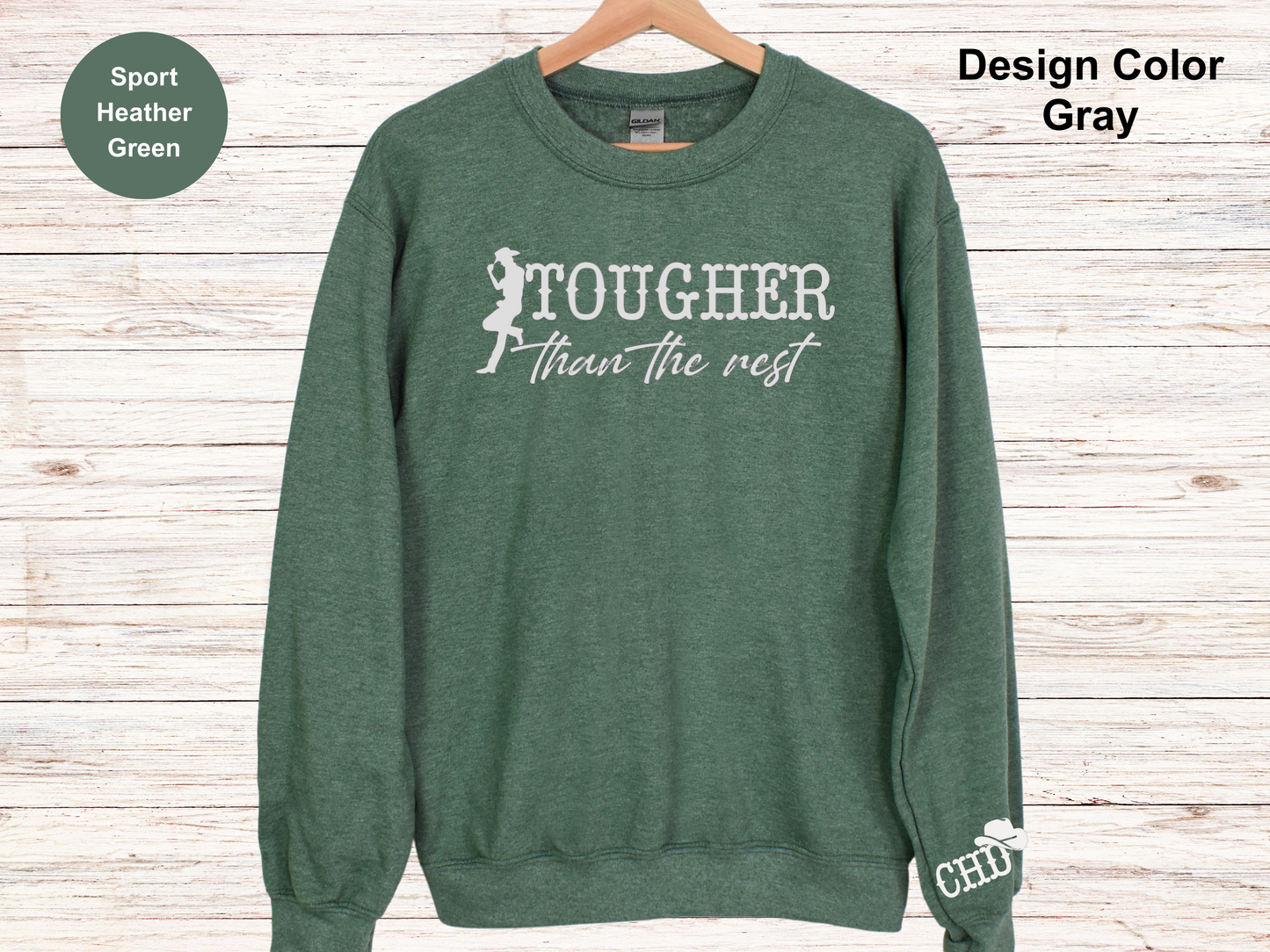 Tougher Than The Rest-CHD Awareness Sweatshirt