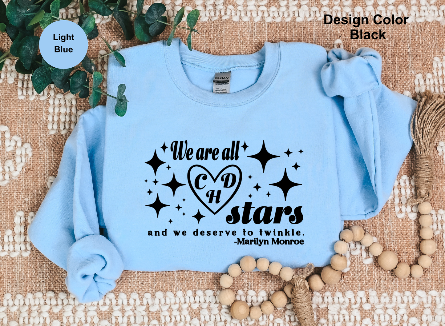 Twinkling Stars-CHD Awareness Sweatshirt
