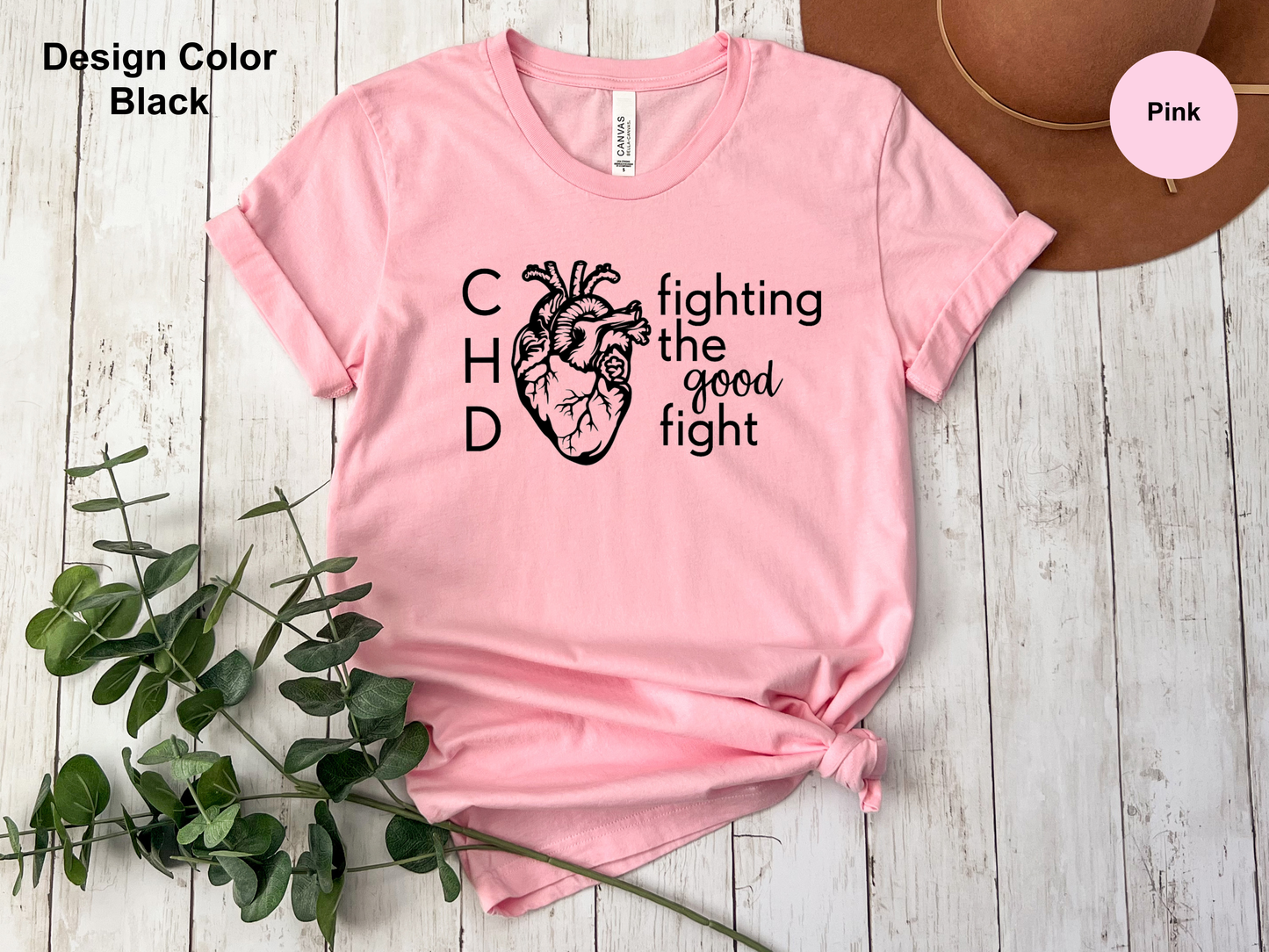 Fighting the Good Fight-CHD Awareness Shirt