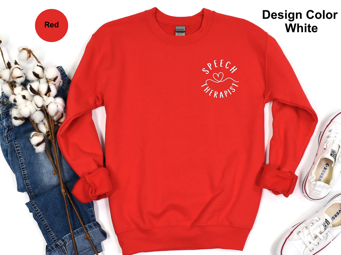 From The Heart-Speech Therapy Sweatshirt