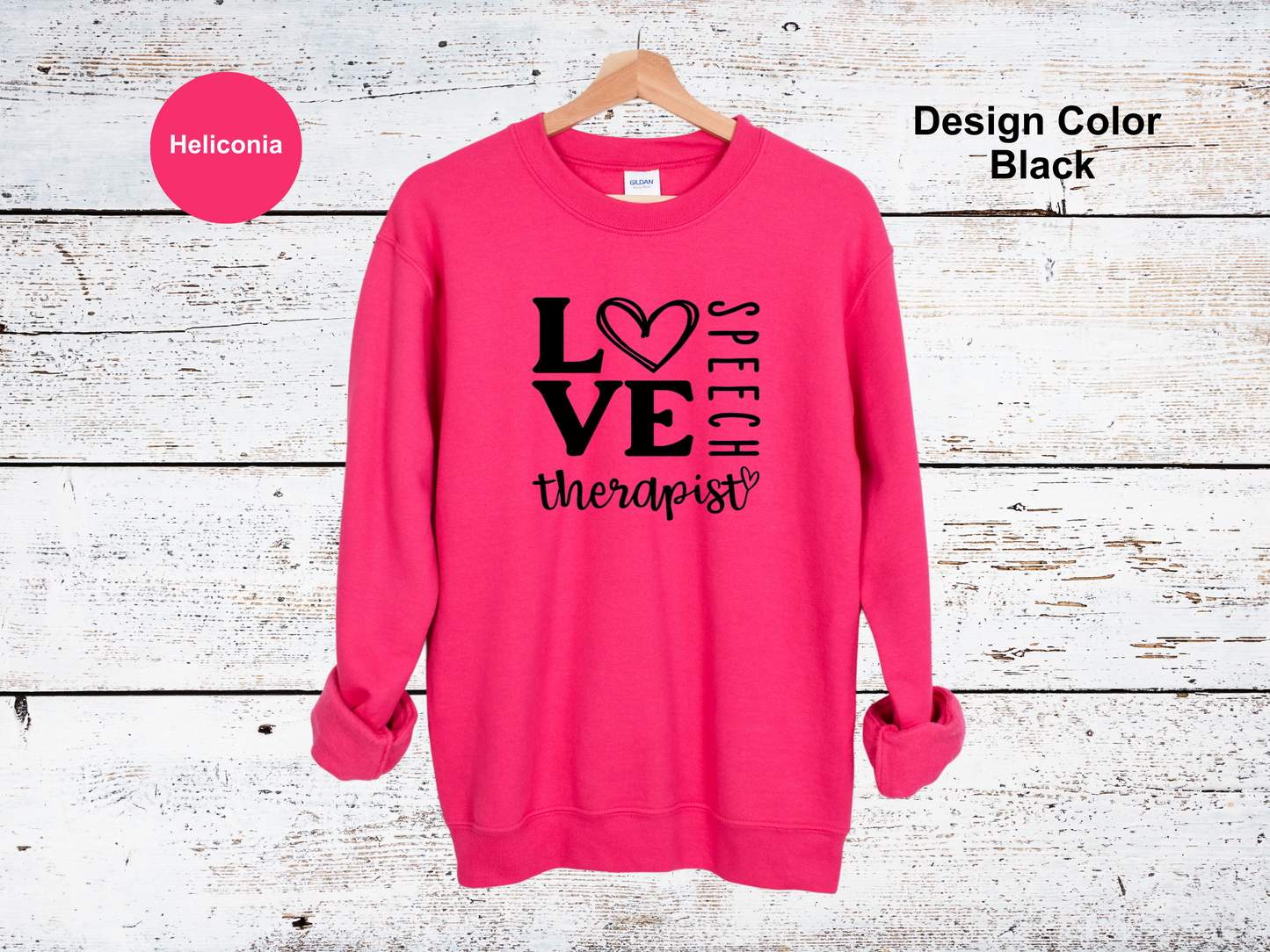 LOVE-Speech Therapy Sweatshirt