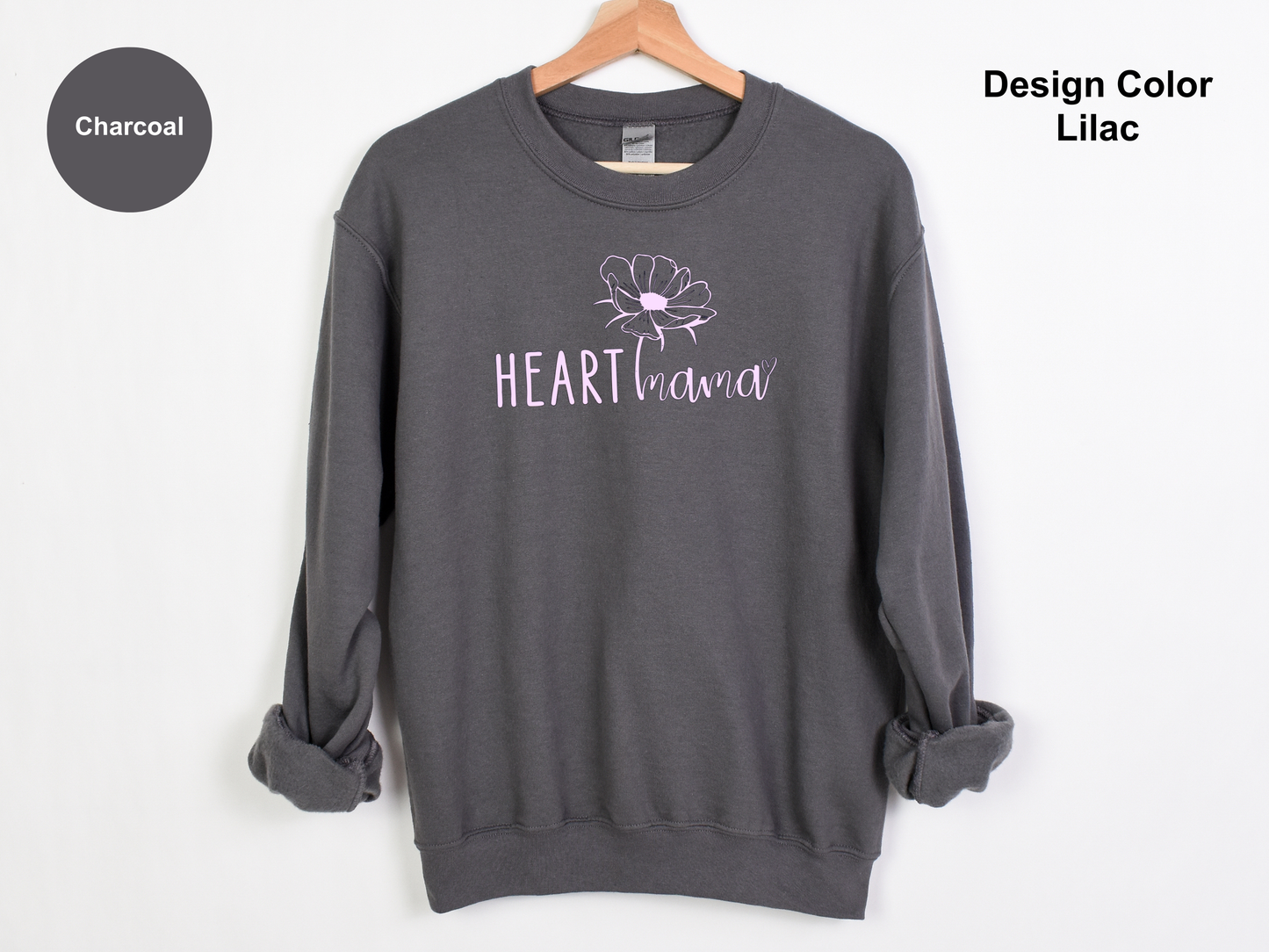 Delicate Flower-CHD Awareness-Sweatshirt
