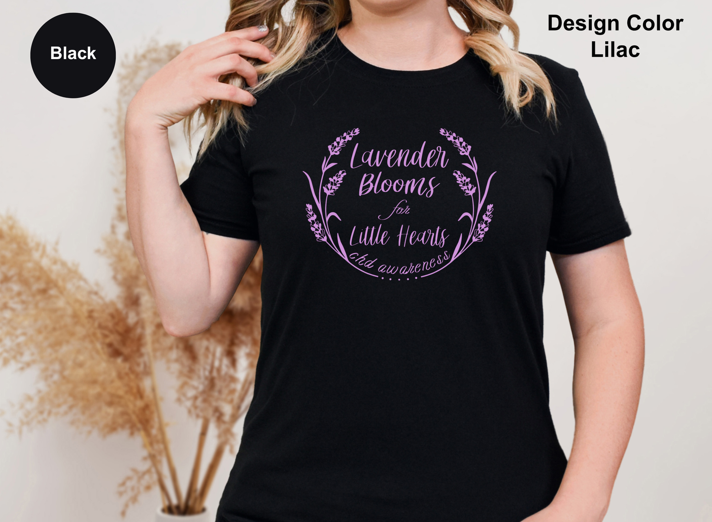 Lavender Blooms for Little Hearts-CHD Shirt