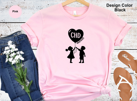 CHD Balloon – CHD Graphic Tee for Families & Supporters
