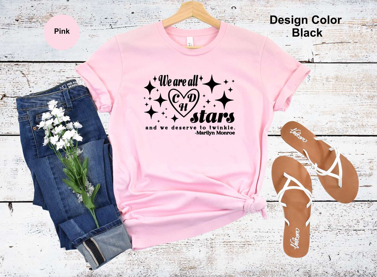 Twinkling Stars-CHD Awareness Shirt