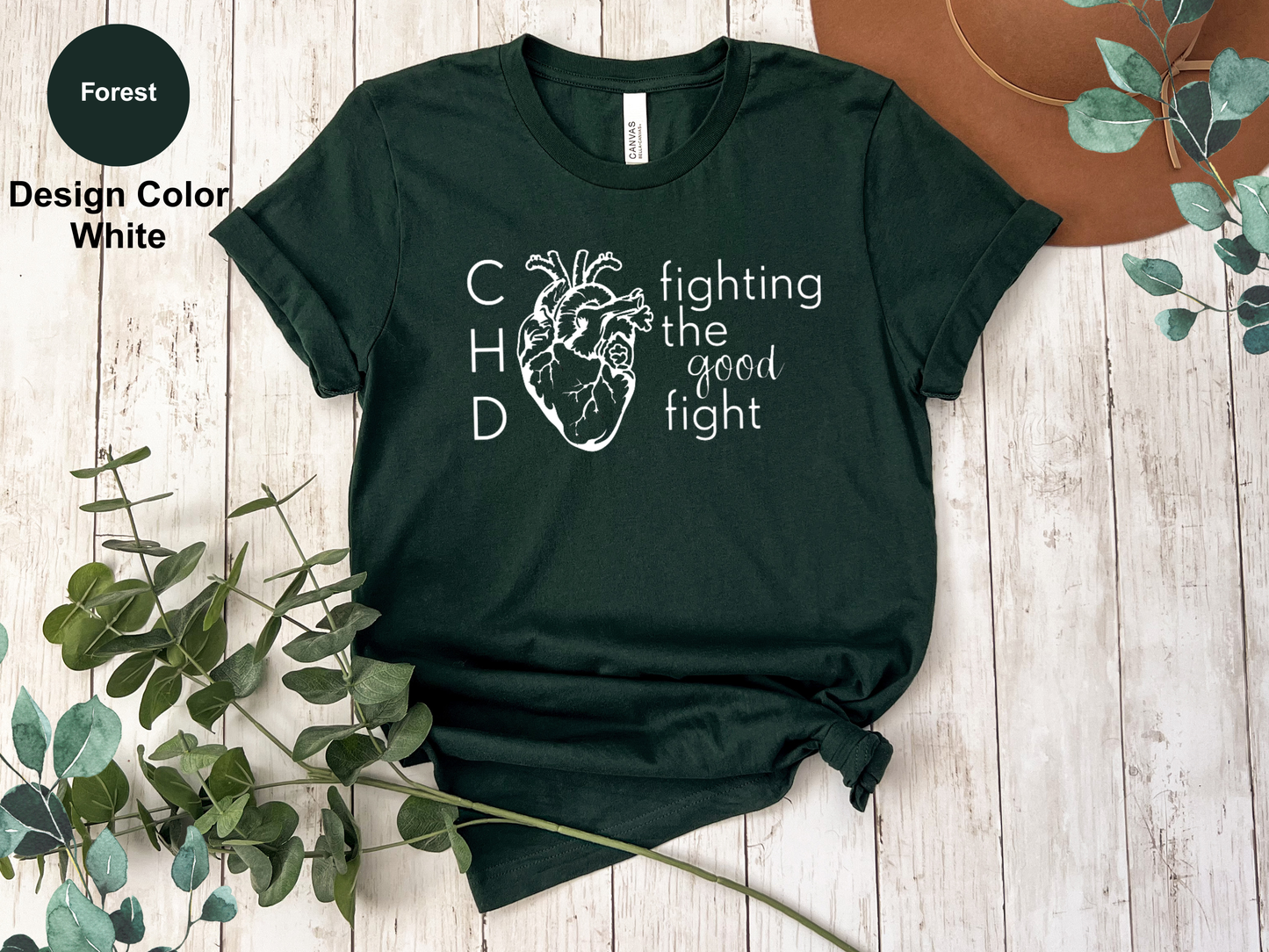 Fighting the Good Fight-CHD Awareness Shirt