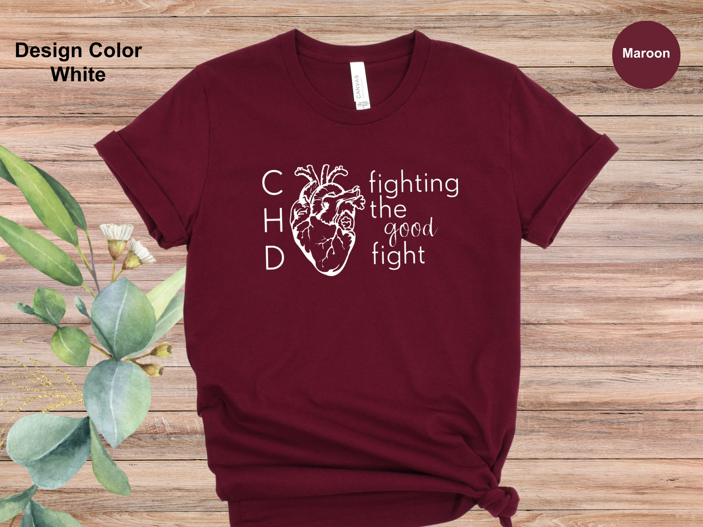 Fighting the Good Fight-CHD Awareness Shirt