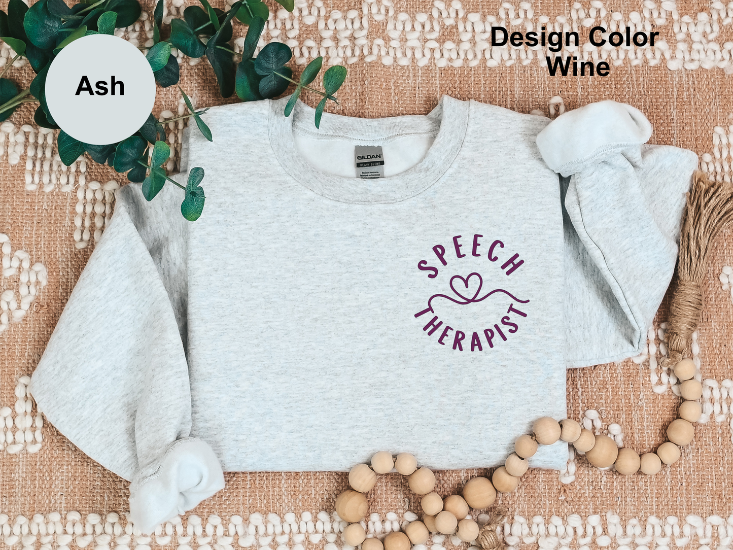 From The Heart-Speech Therapy Sweatshirt