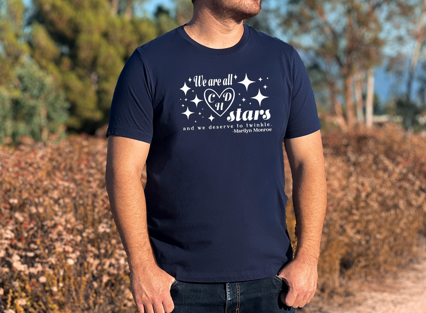 Twinkling Stars-CHD Awareness Shirt