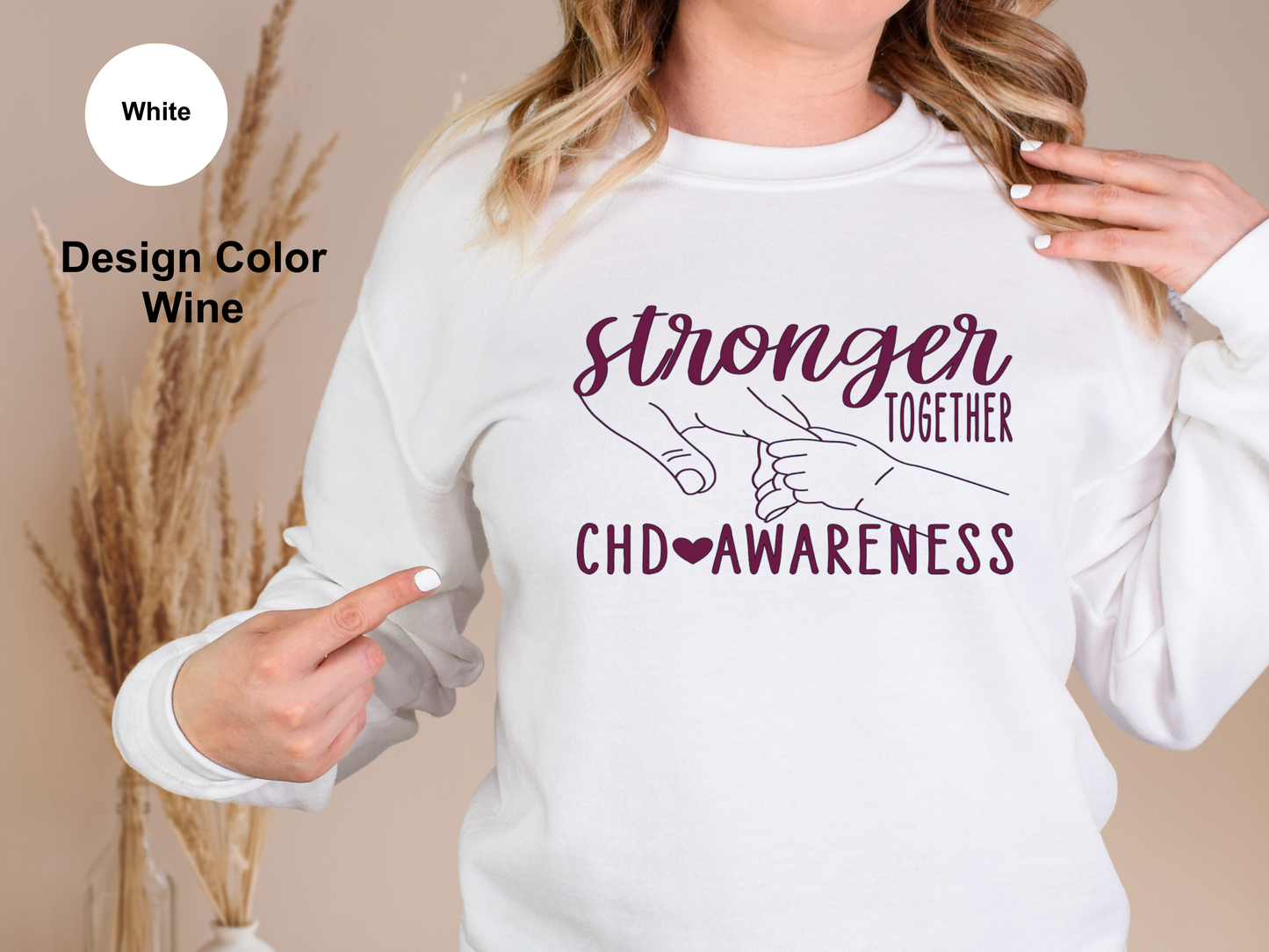 Unbreakable Love-CHD Awareness Sweatshirt