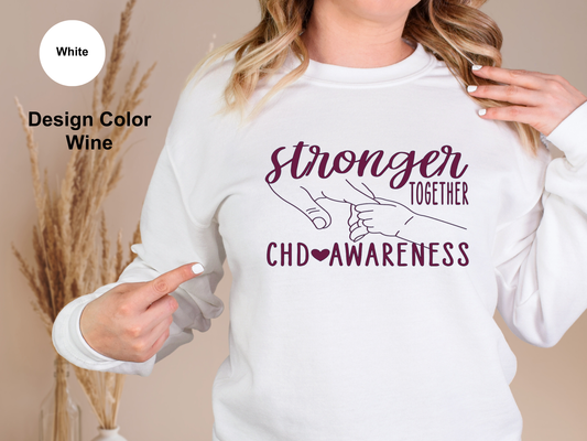 Unbreakable Love – CHD Sweatshirt for Heart Families & Supporters
