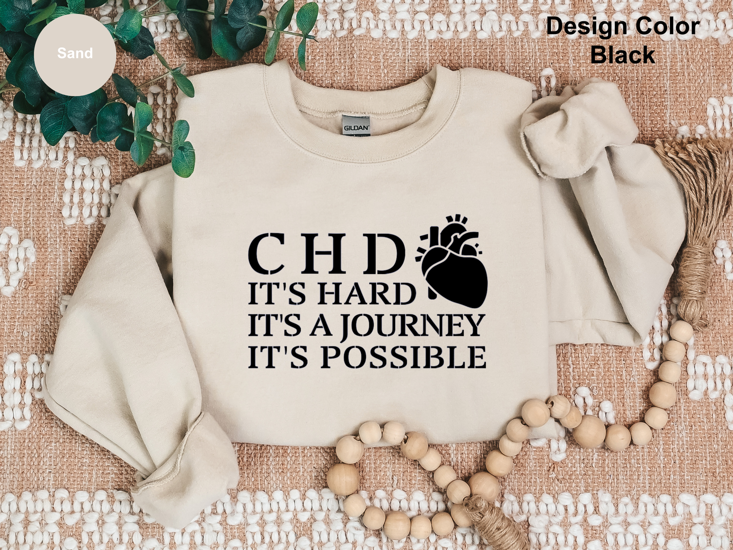 It's A Journey-CHD Awareness Sweatshirt