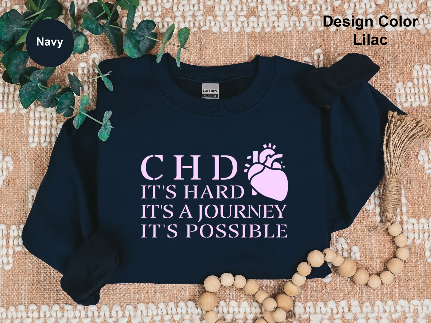 It's A Journey-CHD Awareness Sweatshirt
