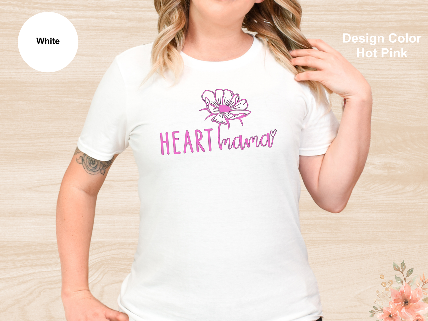 Delicate Flower-CHD Awareness Shirt